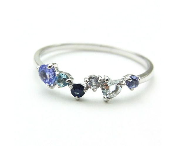 アクアマリンリング