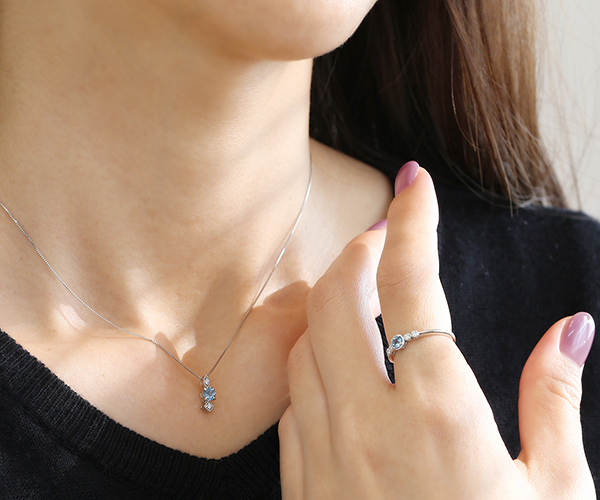 アクアマリンコーディネイト