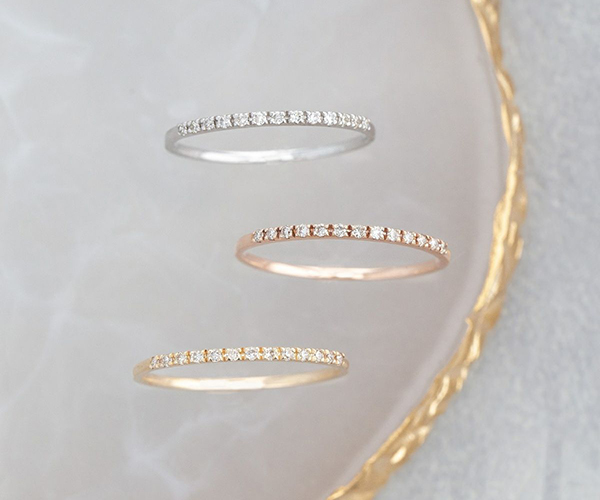 ハーフエタニティリング