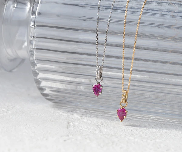 ルビーを用いたジュエリーの選び方