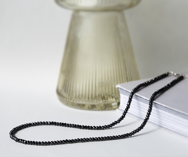 天然石ビーズネックレス