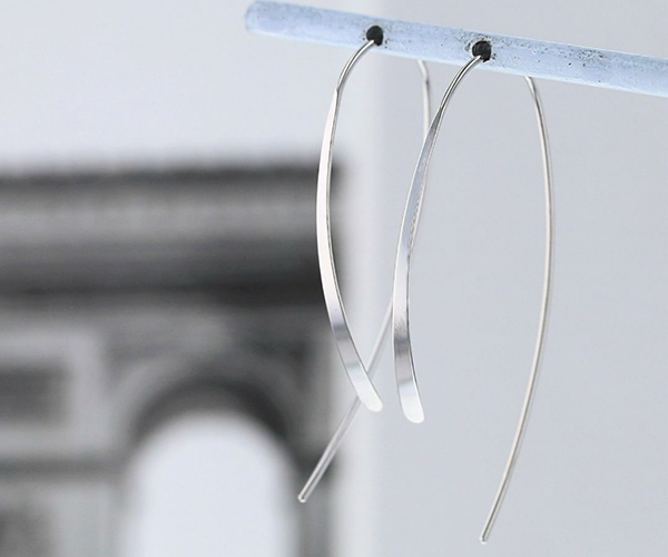 プラチナ アメリカンピアス ひねり