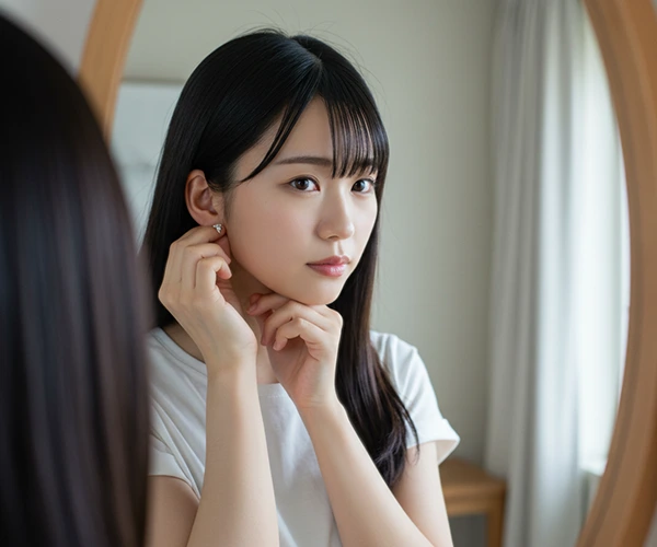 ピアス着用 普段使い