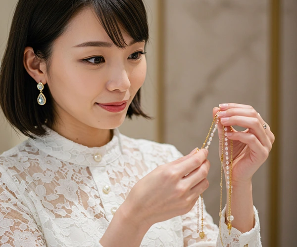 結婚式に参加する女性のアクセサリー選び