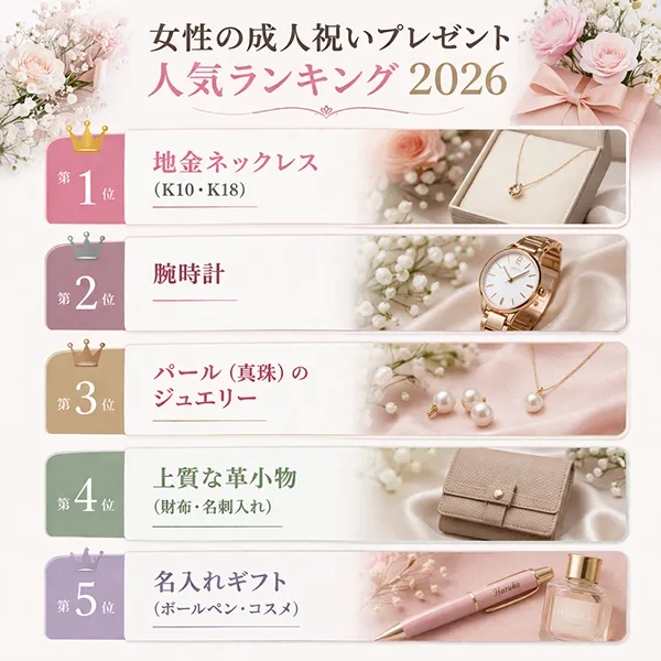 2_女性の成人祝いプレゼント人気ランキング