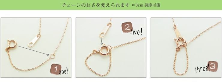 K10 PG YG WG ダイヤモンド クローバー ネックレス | IKEDAジュエリー