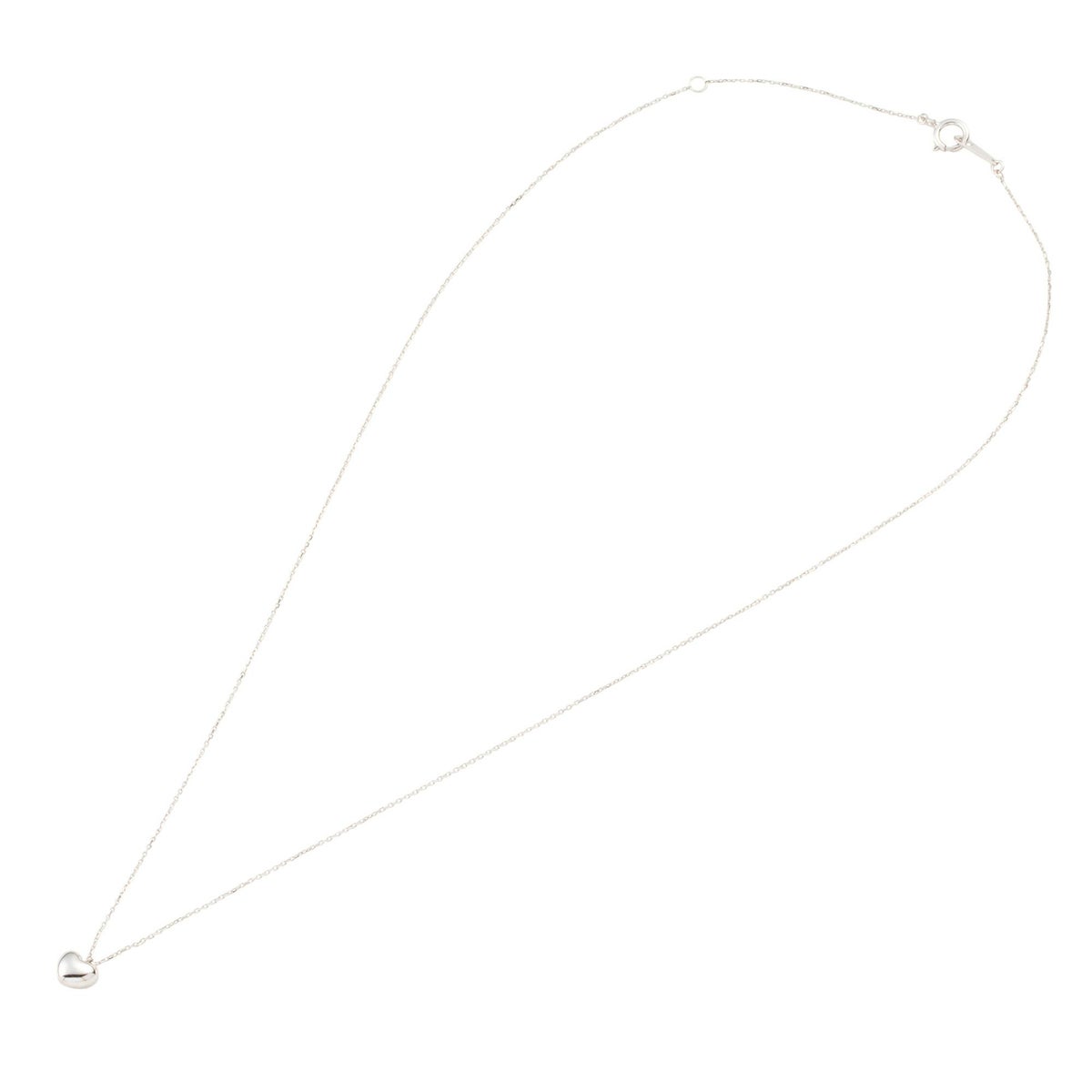 K10 PG YG WG ハートモチーフ ネックレス