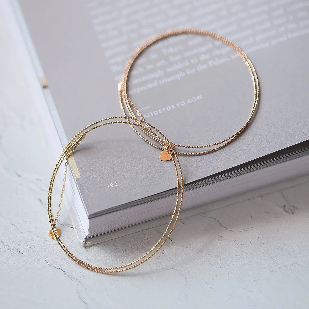 K10 PG YG 形状記憶 ブレスレット