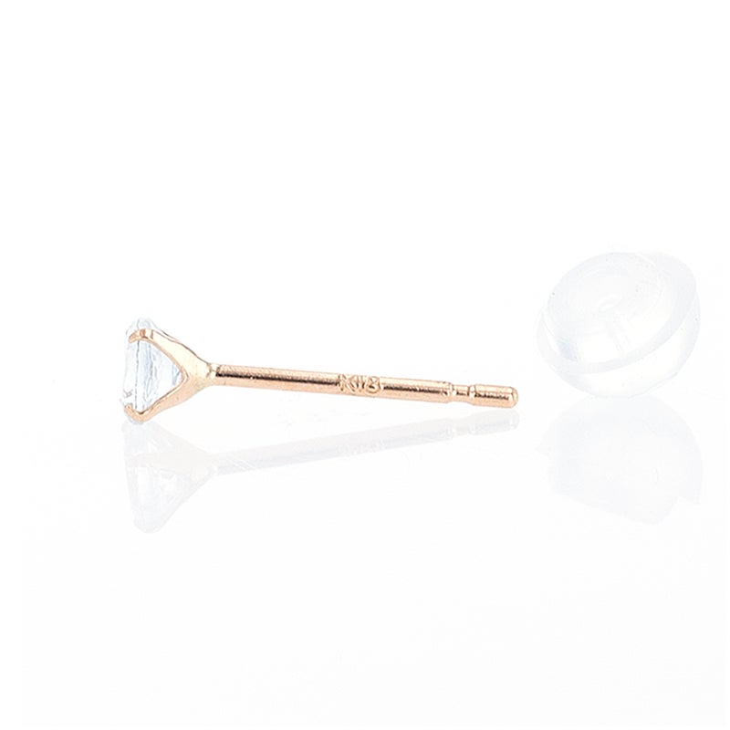 K18 PG アクアマリン ピアス