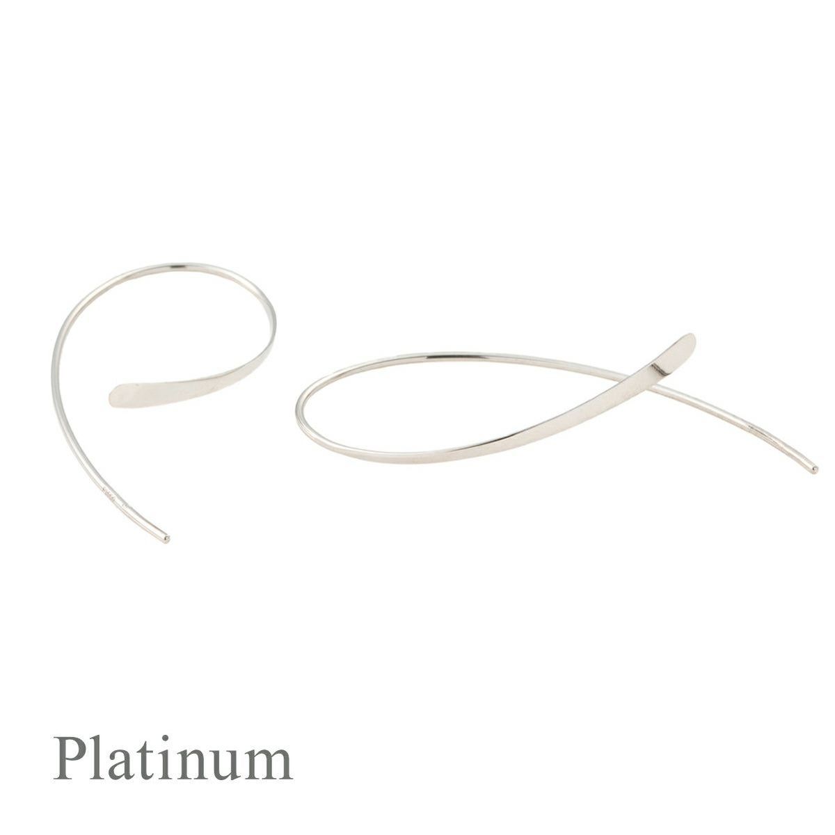 プラチナ アメリカンピアス ひねり