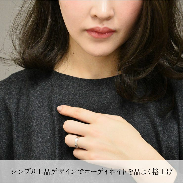 プラチナ ダイヤモンド リング 指輪 レディース クロス pt900