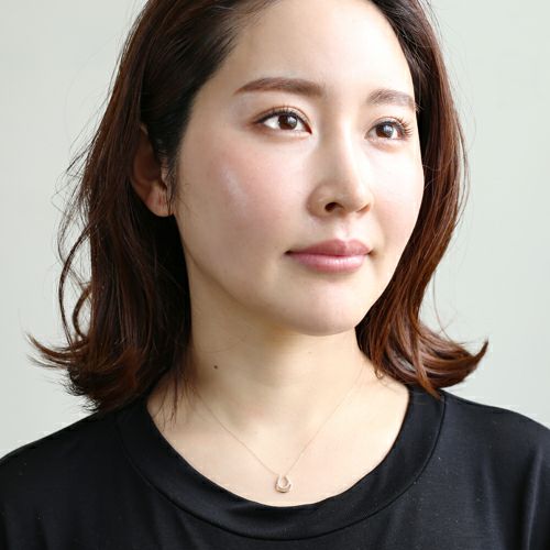 K10 WG YG ダイヤモンド 馬蹄 ホースシュー ネックレス | IKEDA