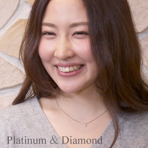 鑑定書付 0.1ct プラチナ ダイヤモンド ネックレス プラチナ900 プラチナ850