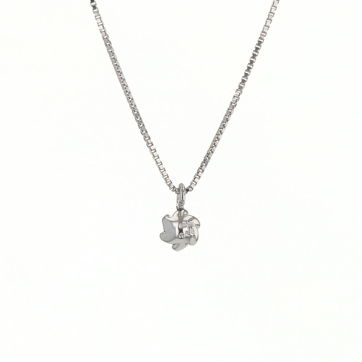 K10 WG ルビー ネックレス ホワイトゴールド