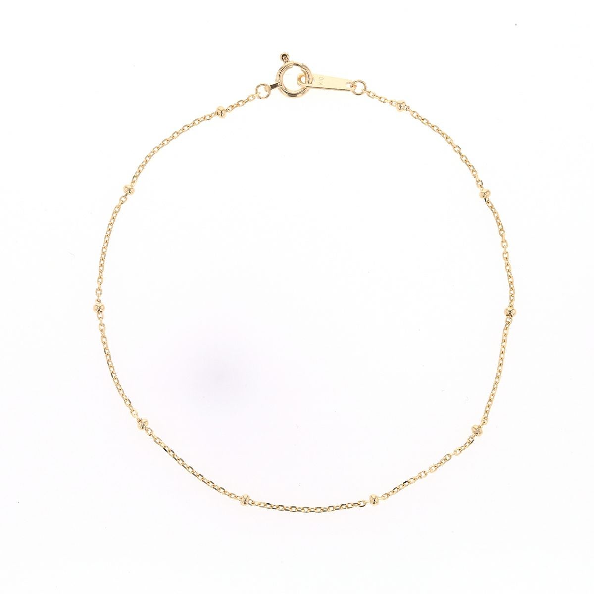 K10 WG/PG/YG  ステーション ブレスレット