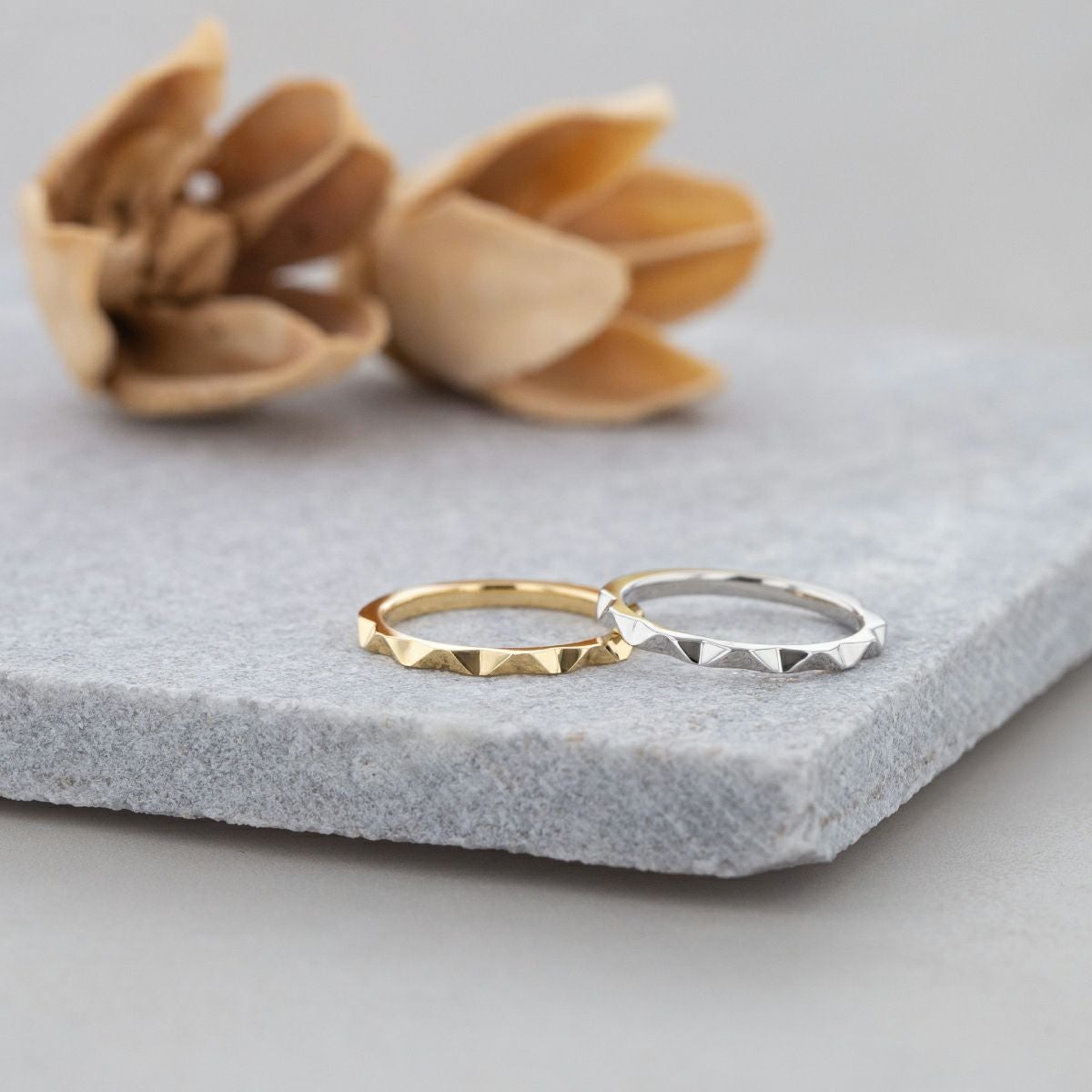 K18 YG/プラチナ ピンキーリング イエローゴールド Pt950 | IKEDA