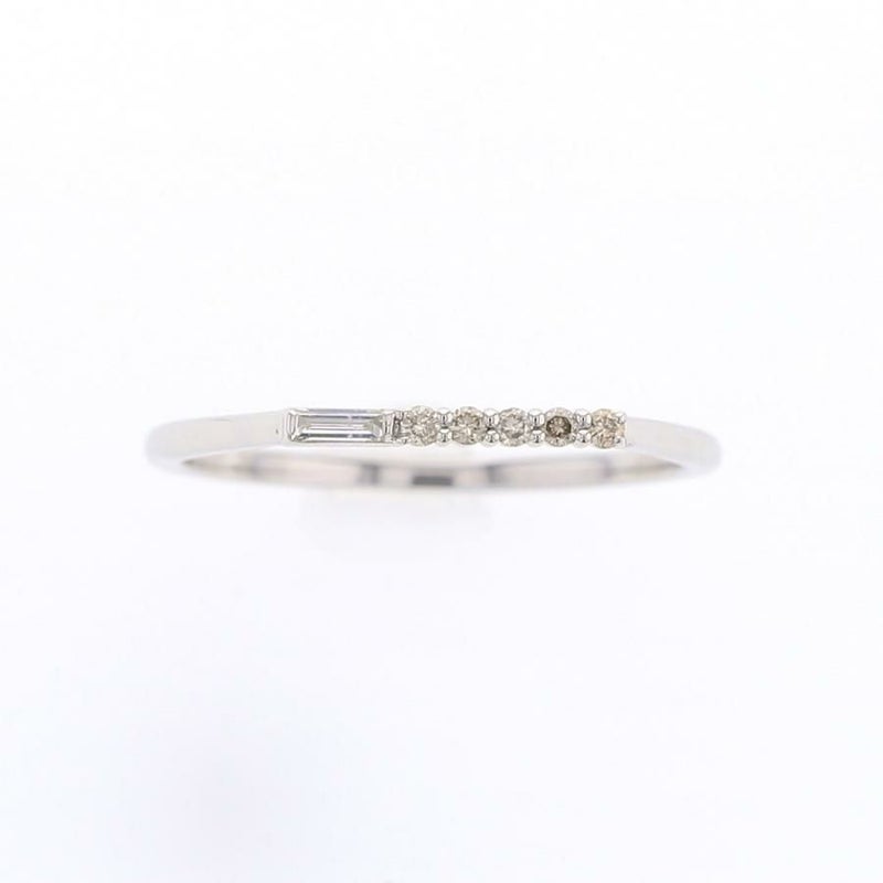 K18 YG/プラチナ950 ダイヤモンド リング