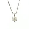 鑑定書付】プラチナ ダイヤモンド ネックレス 0.2ct 一粒 PT900 PT850 