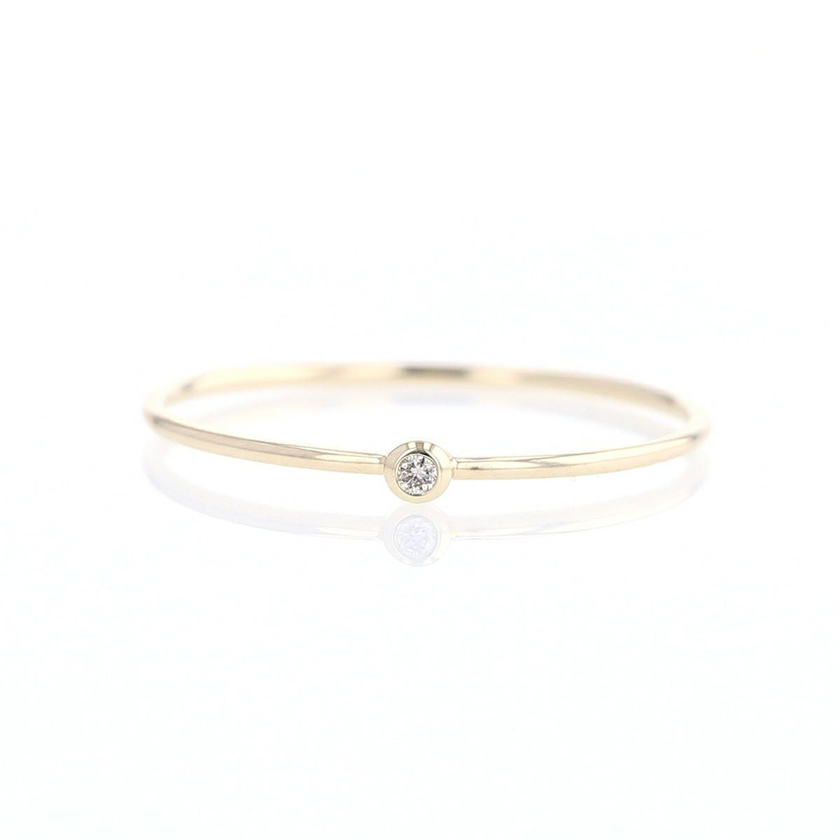 K10 YG WG ダイヤモンド リング 指輪 1粒 レディース 30代 40代 ダイヤ 誕生日 プレゼント 10金 彼女 妻 女性 イエローゴールド ホワイトゴールド