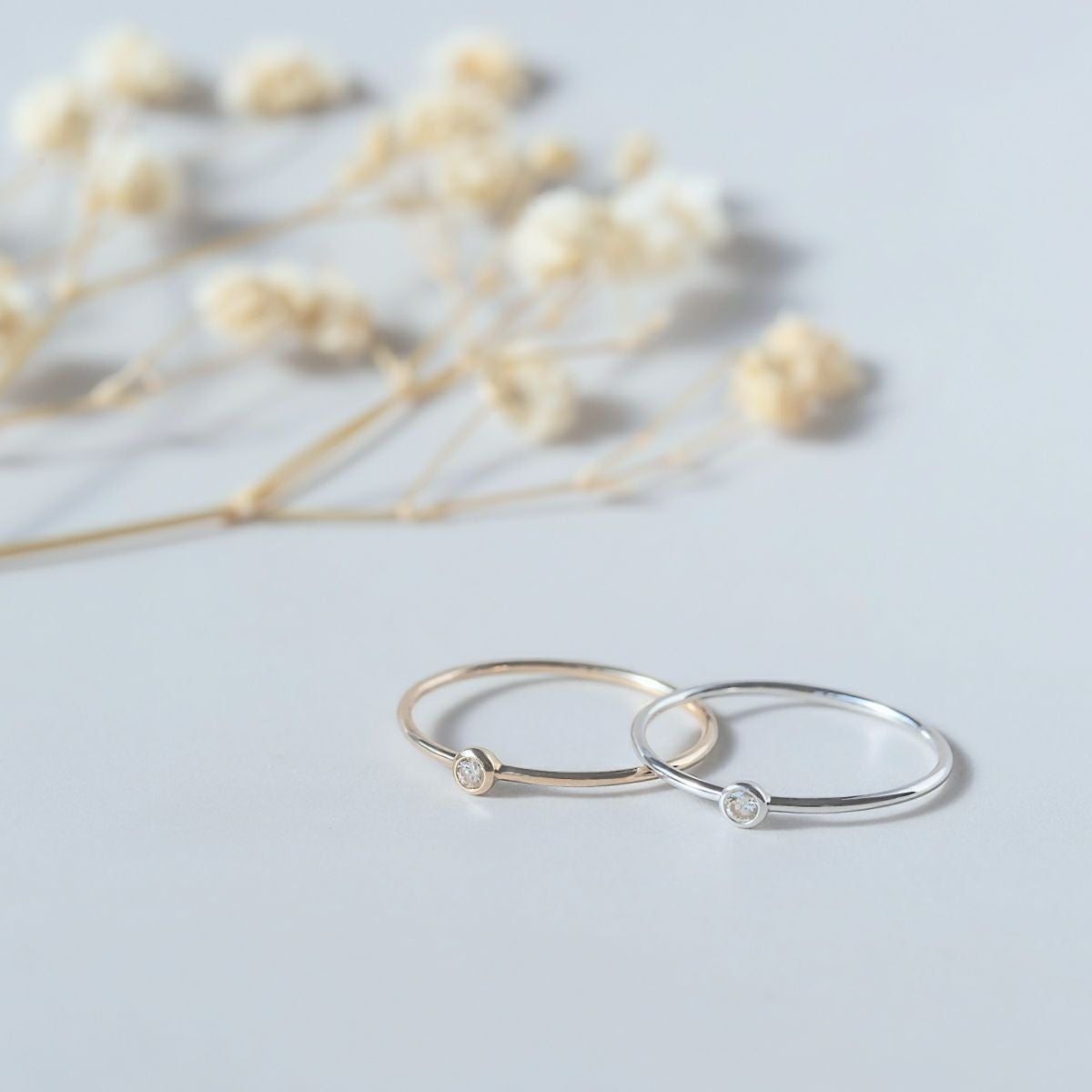 K10 YG WG ダイヤモンド リング 指輪 1粒 レディース 30代 40代 ダイヤ 誕生日 プレゼント 10金 彼女 妻 女性 イエローゴールド ホワイトゴールド