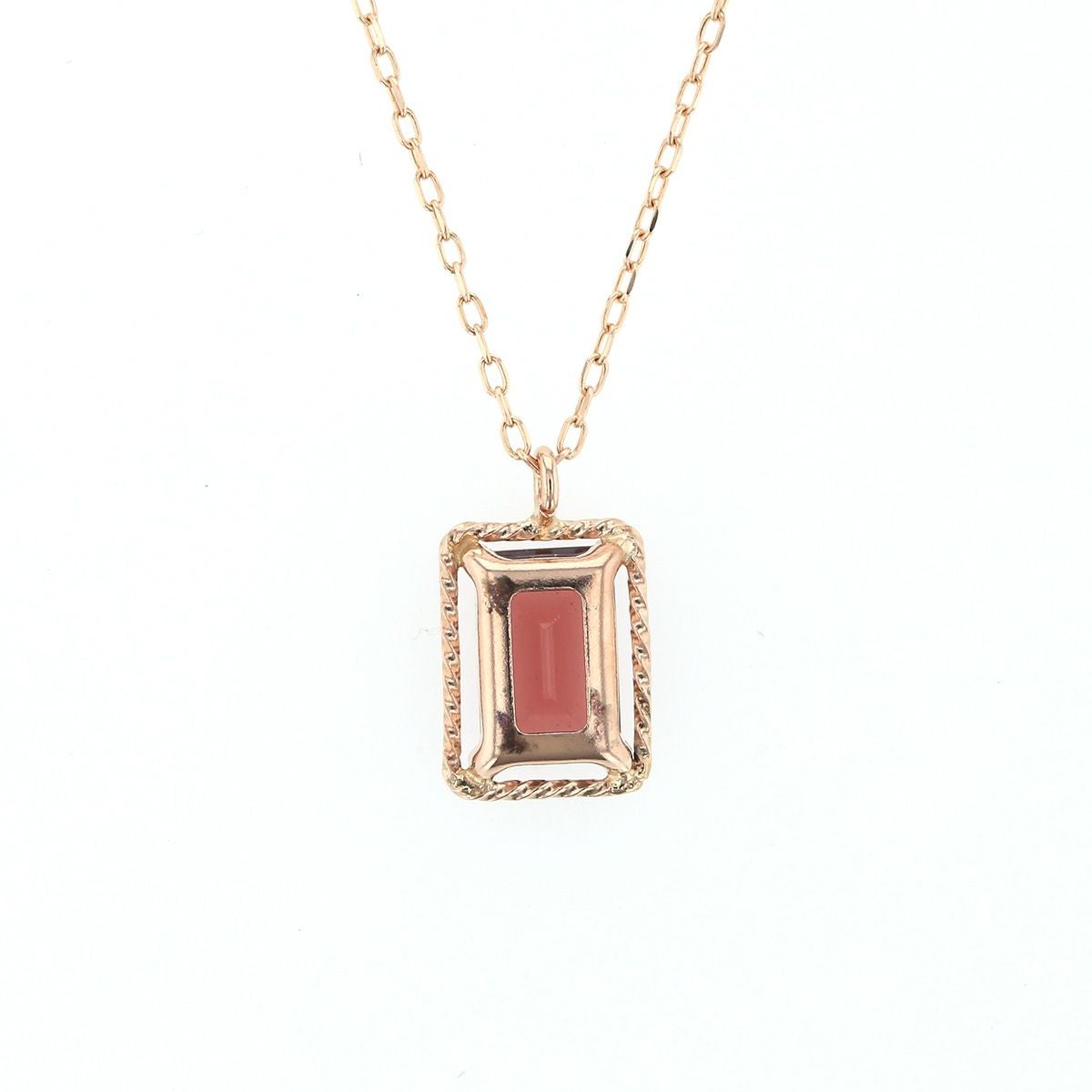 K10 PG ガーネット ネックレス