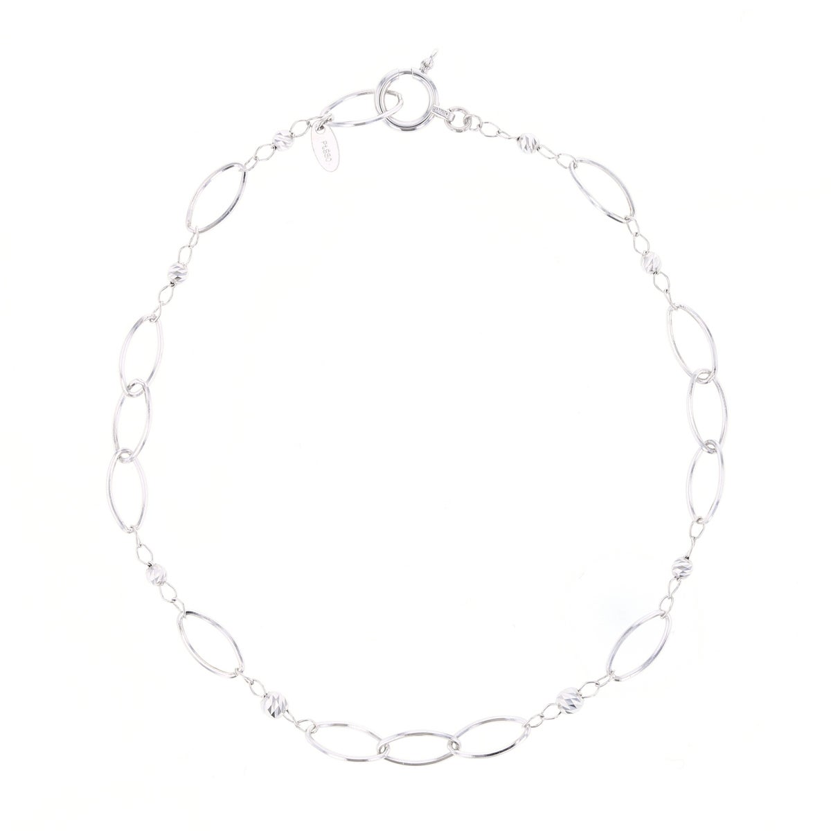 プラチナ850/K18 YG チェーン ブレスレット