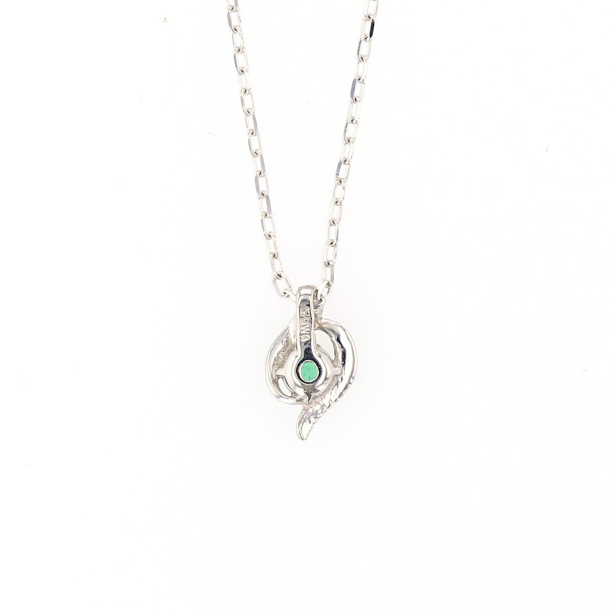 K10 WG エメラルド ネックレス ホワイトゴールド 5月誕生石 レディース 彼女 妻 30代 40代 50代 10k 誕生日
