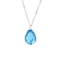 K10 WG ブルートパーズ ネックレス