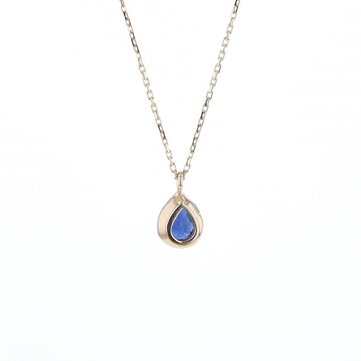 K10 YG サファイア ネックレス