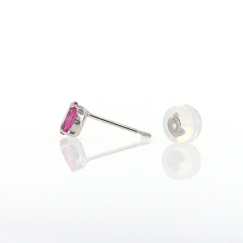 プラチナ ピンクトルマリン ピアス PT900 10月 誕生石 誕生日プレゼント レディース 妻 彼女 20代 30代 40代 天然石