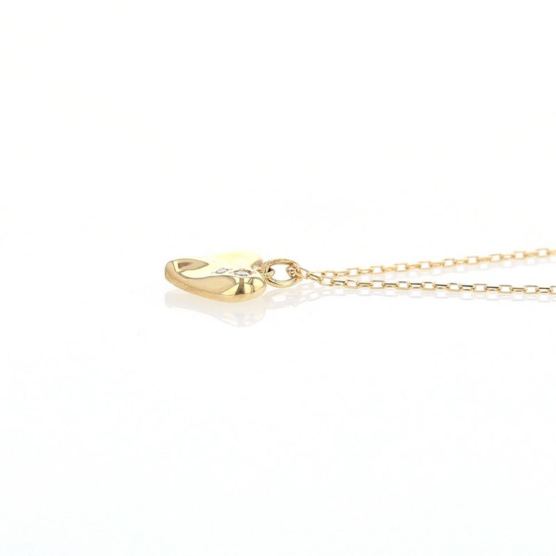 レアリゼ ベル K18 YG ダイヤモンド ネックレス ハート イエローゴールド 18K 18金 妻 彼女 誕生日プレゼント ギフト レディース