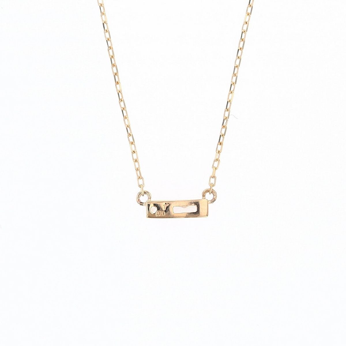 レアリゼ ベル ネックレス K10 YG キュービックジルコニア イエローゴールド 10K 10金 妻 彼女 誕生日プレゼント ギフト レディース