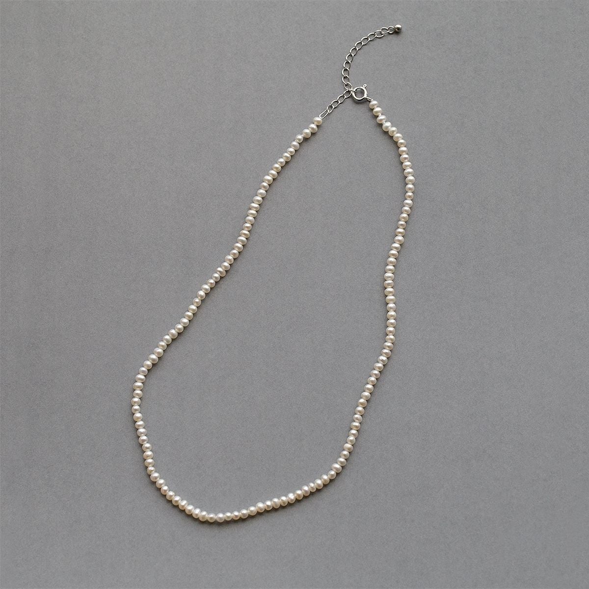 淡水パール ネックレス 3.0-3.5mm | IKEDAジュエリーオンライン 淡水パール ネックレス 3.0-3.5mm | IKEDAジュエリーオンライン