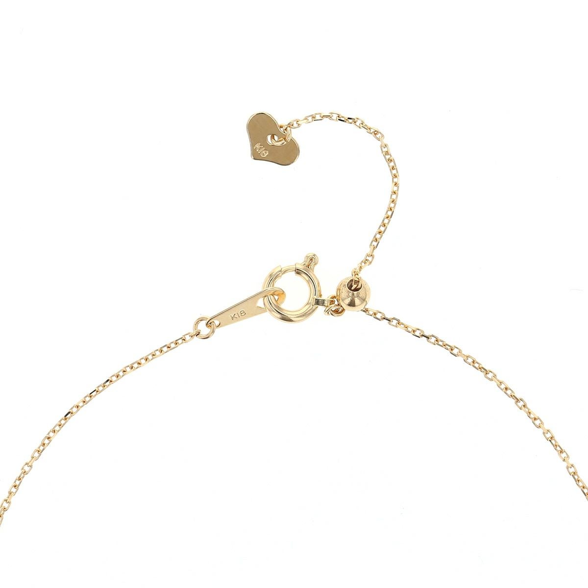 K18 YG ブラウンダイヤモンド ハート ネックレス ダイヤモンド イエローゴールド 18K レディース 4月 誕生日プレゼント 彼女 妻 レディース 20代 30代 40代