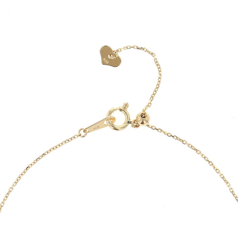 K18 YG ブラウンダイヤモンド ハート ネックレス ダイヤモンド イエローゴールド 18K レディース 4月 誕生日プレゼント 彼女 妻 レディース 20代 30代 40代
