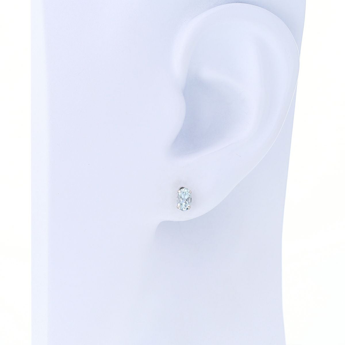 ピアス アクアマリン プラチナ PT900 3月 誕生石 誕生日プレゼント ギフト レディース 妻 彼女 20代 30代 40代 天然石