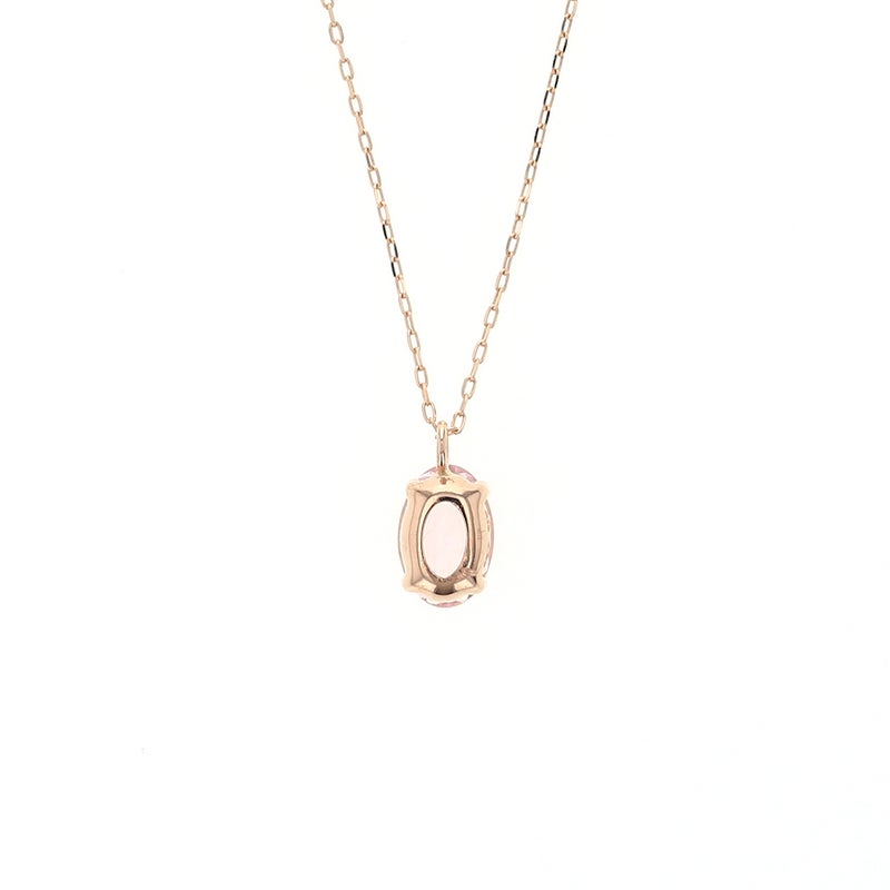 K18 PG モルガナイト ネックレス