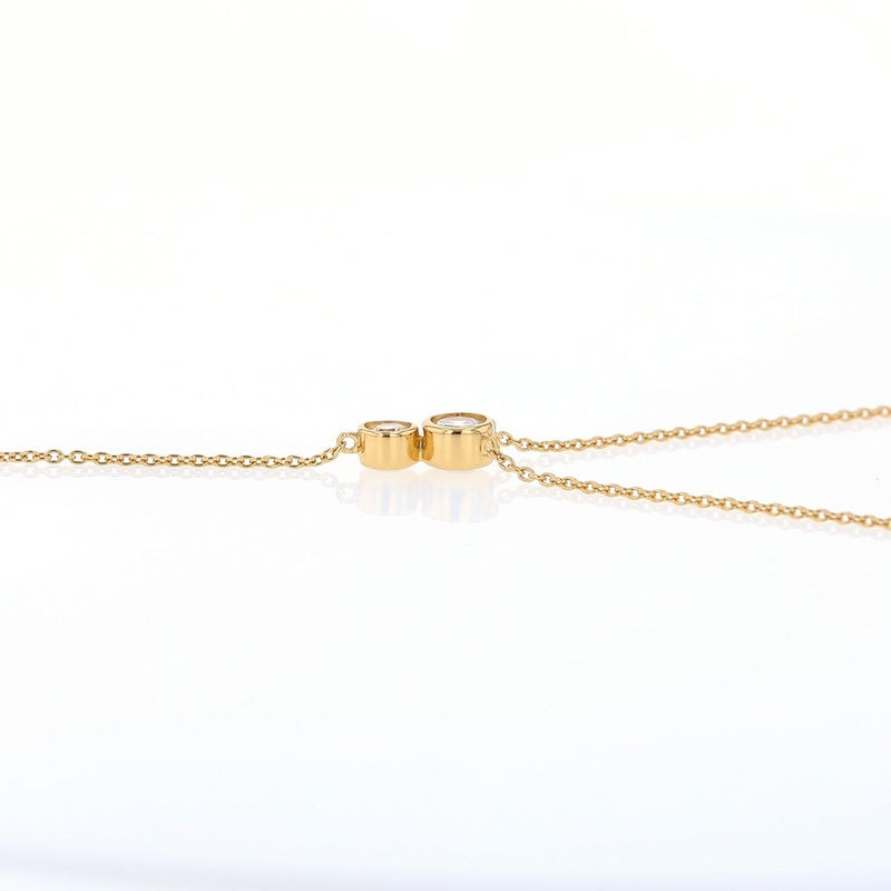 レアリゼ ベル ネックレス シルバー ロングネックレス ラリエットネックレス キュービックジルコニア 妻 彼女 誕生日プレゼント ギフト レディース belle