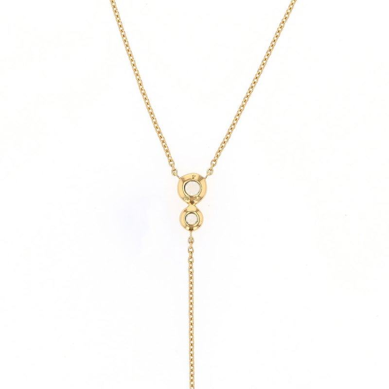 レアリゼ ベル ネックレス シルバー ロングネックレス ラリエットネックレス キュービックジルコニア 妻 彼女 誕生日プレゼント ギフト レディース belle