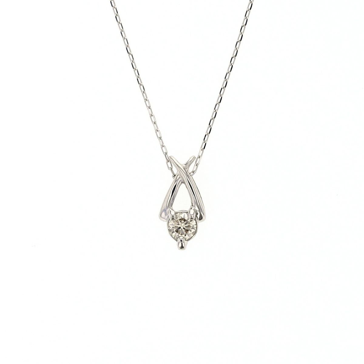 プラチナ 一粒 ダイヤモンド ネックレス レディース PT 誕生日プレゼント ギフト 女性 彼女 20代 30代 40代 記念日 PT900 PT850