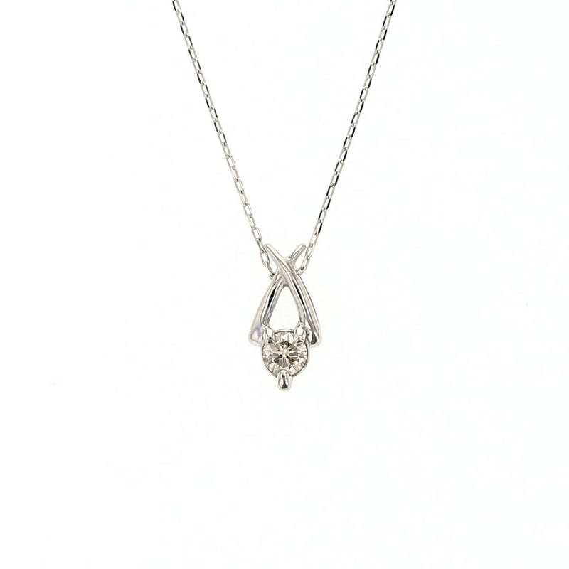 プラチナ 一粒 ダイヤモンド ネックレス レディース PT 誕生日プレゼント ギフト 女性 彼女 20代 30代 40代 記念日 PT900 PT850