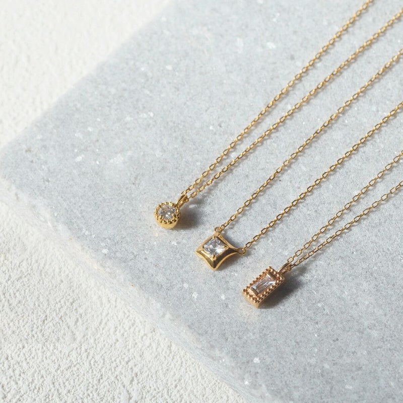 レアリゼ ベル ネックレス シルバー キュービックジルコニア 妻 彼女 誕生日プレゼント ギフト レディース belle CZ 20代 30代 40代 記念日