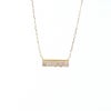 H&C鑑別書付き プラチナ/K18 YG ダイヤモンド ネックレス ラインネックレス バーネックレス PT プラチナ K18 イエローゴールド 18K 18金 誕生日プレゼント レディース 女性 彼女 20代 30代 40代 誕生日 記念日 ギフト ハート＆キューピッド