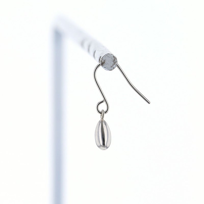 プラチナ フックピアス 地金 しずく 雫 フック PT PT900 30代 40代 誕生日プレゼント レディース 女性 彼女 妻 シンプル ギフト