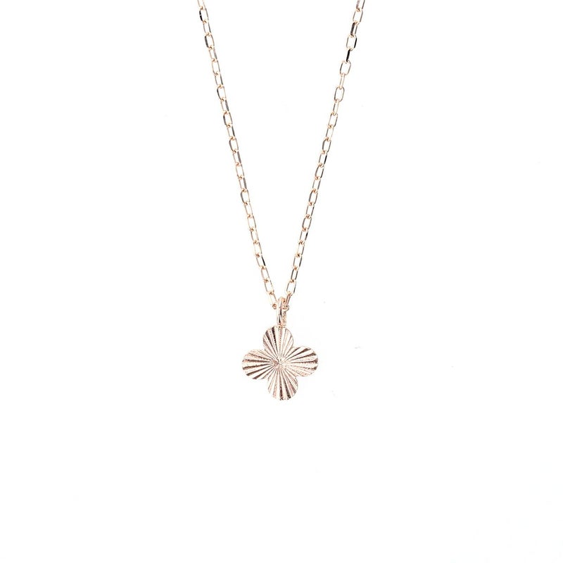 K10 PG フラワー ネックレス