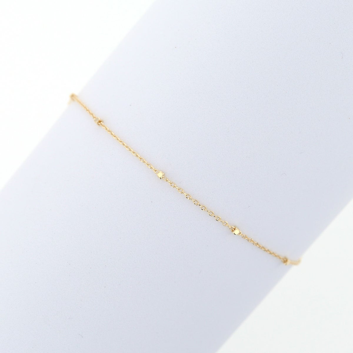 K10 YG グリッターチェーン ブレスレット イエローゴールド 10金 10K 妻 彼女 プレゼント レディース 誕生日プレゼント ギフト 20代 30代 40代