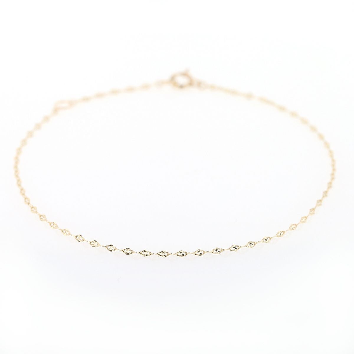 K10 YG モーグルチェーン ブレスレット