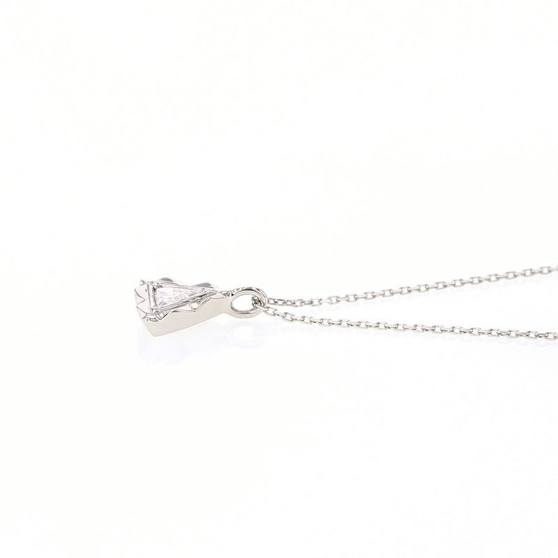 プラチナ 一粒 ダイヤモンド ネックレス レディース PT 誕生日プレゼント ギフト 女性 彼女 20代 30代 40代 記念日 PT900 PT850 トリリアントカット