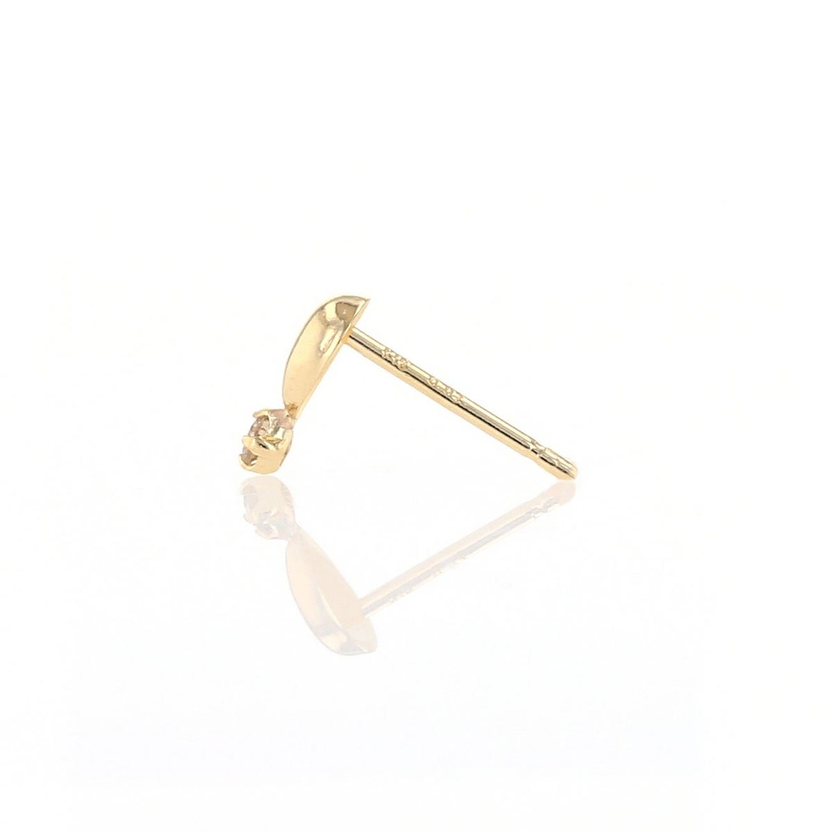 K18 YG ダイヤモンド ピアス 18k 18金 イエローゴールド レディース 彼女 妻 誕生日プレゼント プレゼント ギフト 20代 30代 40代