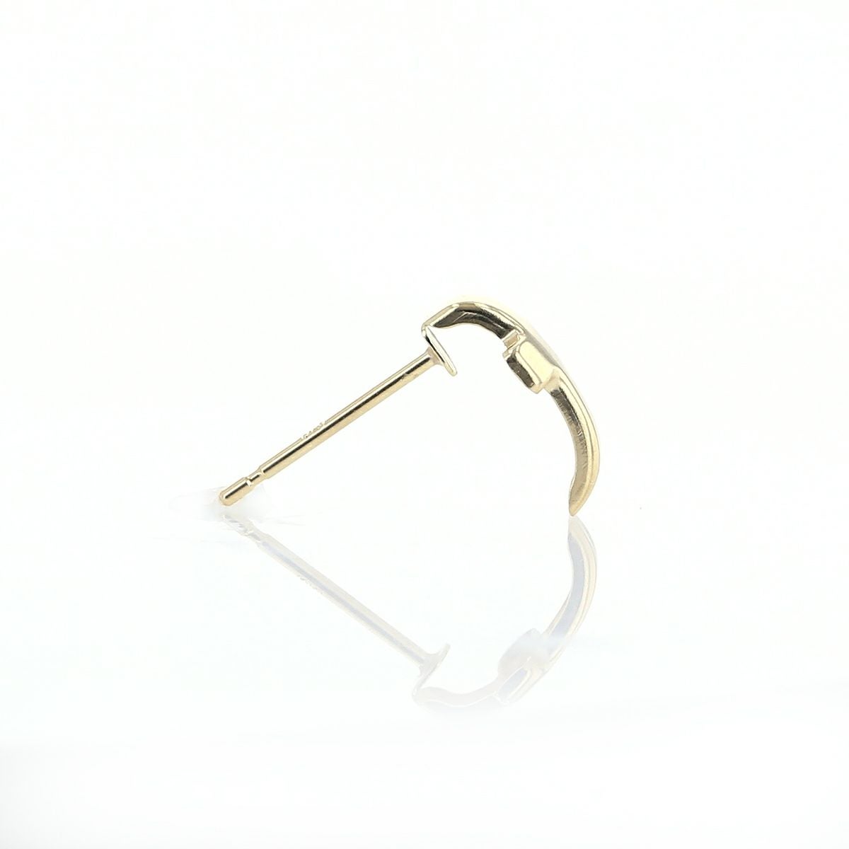 K10 YG クロス ピアス イエローゴールド スタッドピアス かわいい ギフト 誕生日プレゼント 誕生日 20代 30代 40代 妻 彼女 レディース